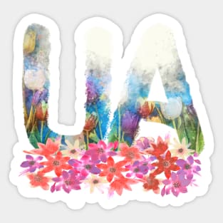 Spring letters Sticker